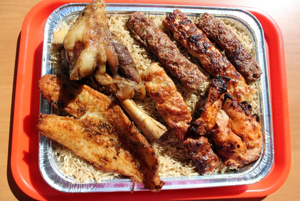  Catering options are available and they also meet customers at their house or at parks for on-site grilling.
