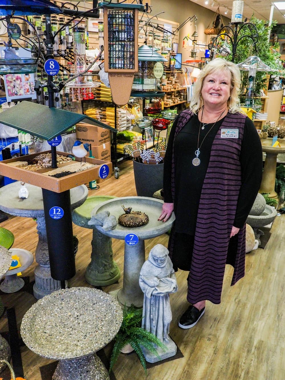 Cheryl “Birdie” Miller opened Wild Birds Unlimited in McKinney in 2017. She also owns the Wild Birds Unlimited territory in Plano and plans to open a franchise there within five years. (Courtesy Cheryl Miller)