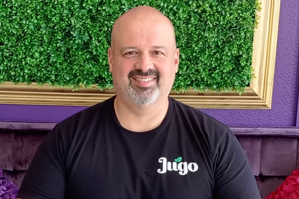 David Padilla owns Jugo, which has seven juice, acai bowl and smoothie stores in Texas, with five in the San Antonio area and plans for more expansion in 2023. (Edmond Ortiz/Community Impact)