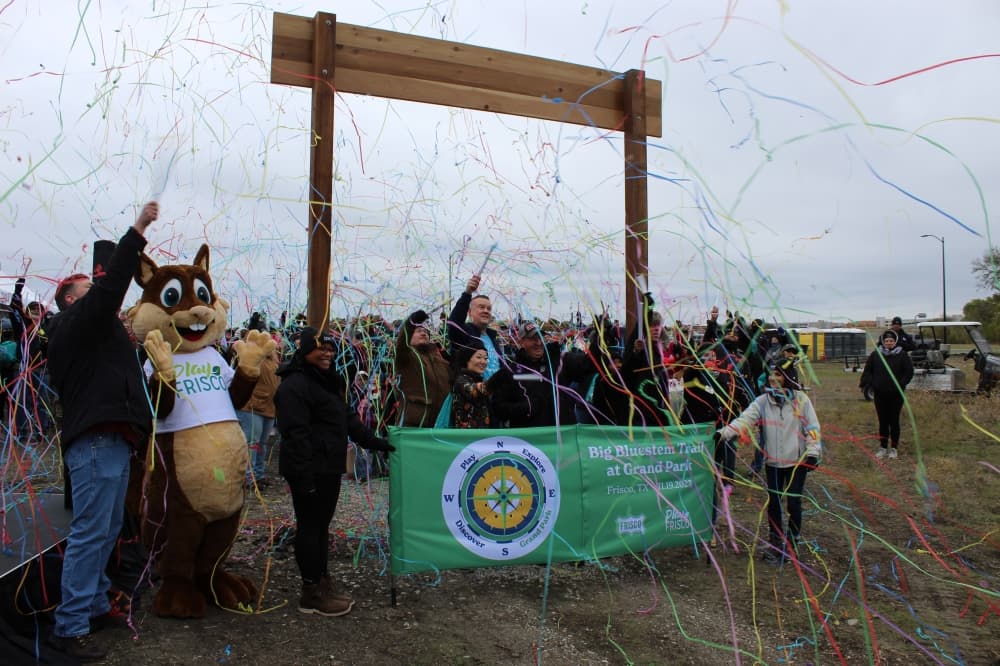 Grand Park debuts to the public with first trail opened