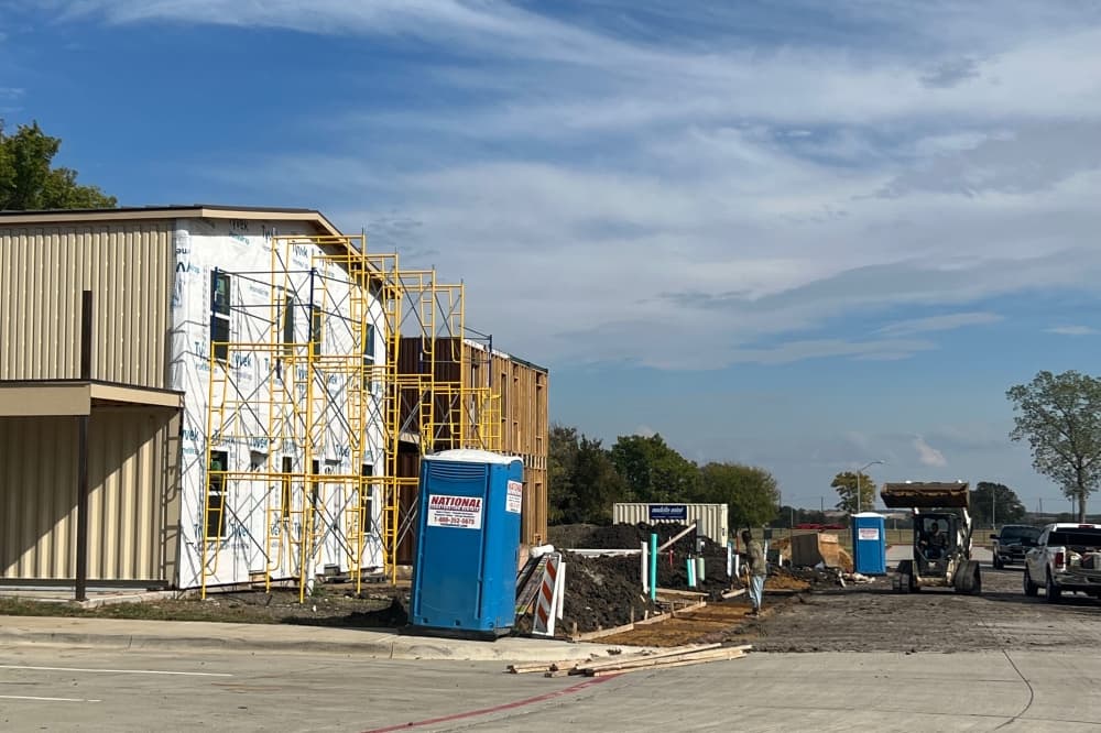 Shipping container townhomes near opening in McKinney, expansion planned