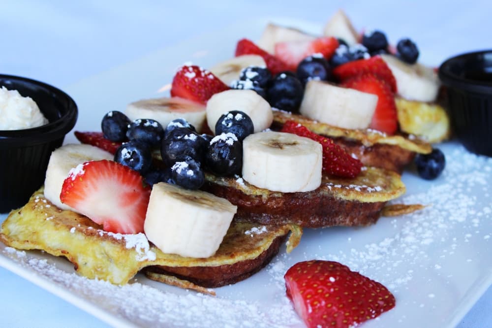 Very Berry Cinnamon Swirl French Toast.