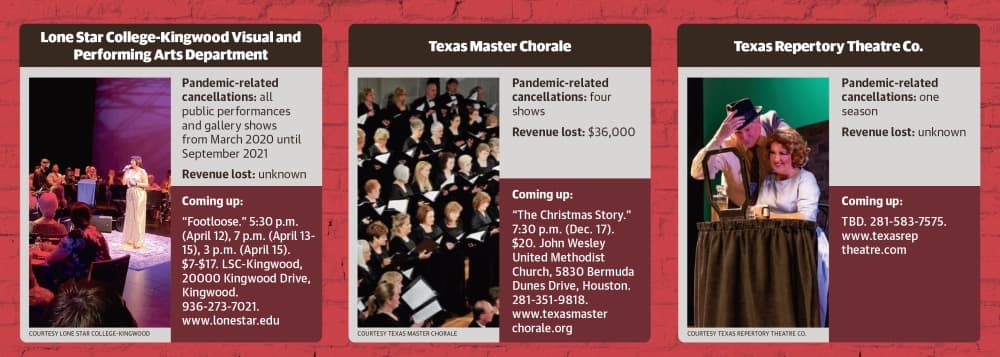 The fine arts scene in the Lake Houston area is gearing up for the end of the 2022 season and looking toward 2023. (Ronald Winters/Community Impact)