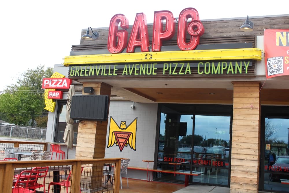 Greenville Avenue Pizza Company.