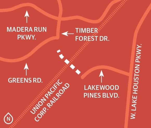 Construction on Timber Forest Drive bridge nears completion