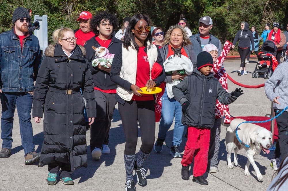 The American Heart Association's Montgomery County Heart Walk 2022 took place Nov. 12 at Northshore Park in The Woodlands. (Courtesy The American Heart Association)