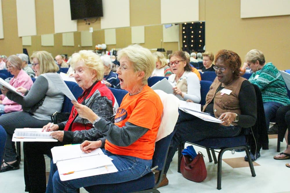 Solid Rockers Senior Choir spreads joy throughout senior living facilities, hospitals