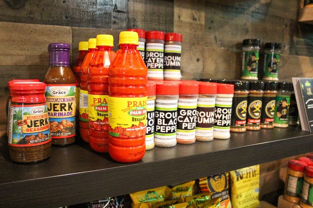 Thomas has cultivated a selection of products at his store, many of which are from local, Black-owned brands. (Emily Lincke/Community Impact)
