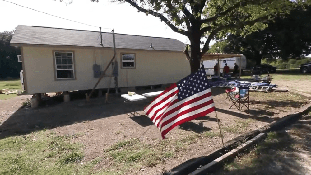 Jimmy Ball's transformed house after the dedicated work of Habitat for Humanity of Collin County and organizations in the McKinney community. (Habitat for Humanity of Collin County)