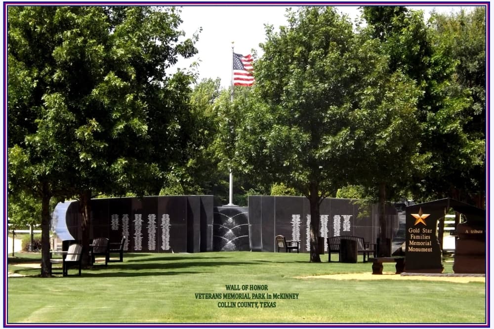 The time capsule will be buried at McKinney’s Veteran Memorial Park on Dec.17. (Courtesy McKinney Armed Services Memorial Board)