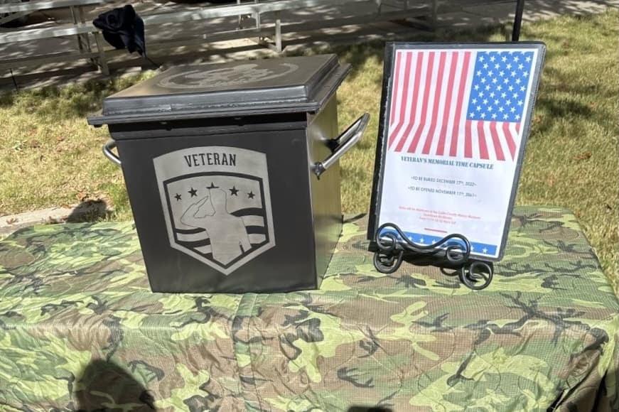 Collin County History Museum exhibits veterans memorial time capsule items