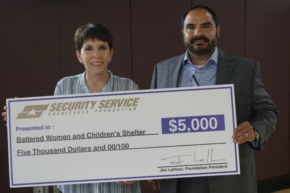 San Antonio federal credit union's charitable arm donates $5K to local women, children’s shelter