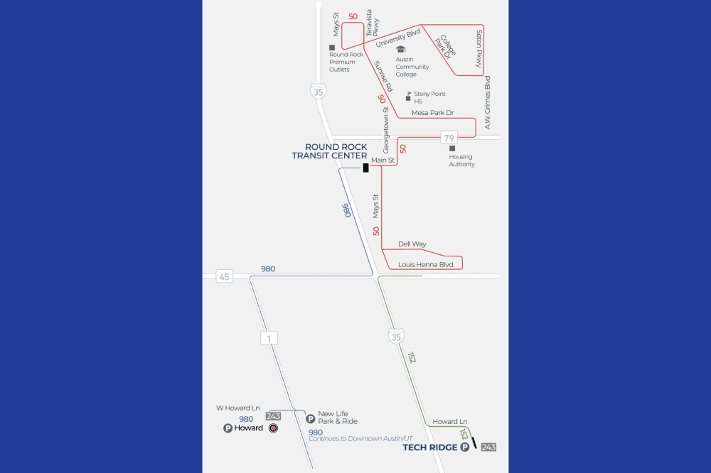 Round Rock to implement transit route changes in January