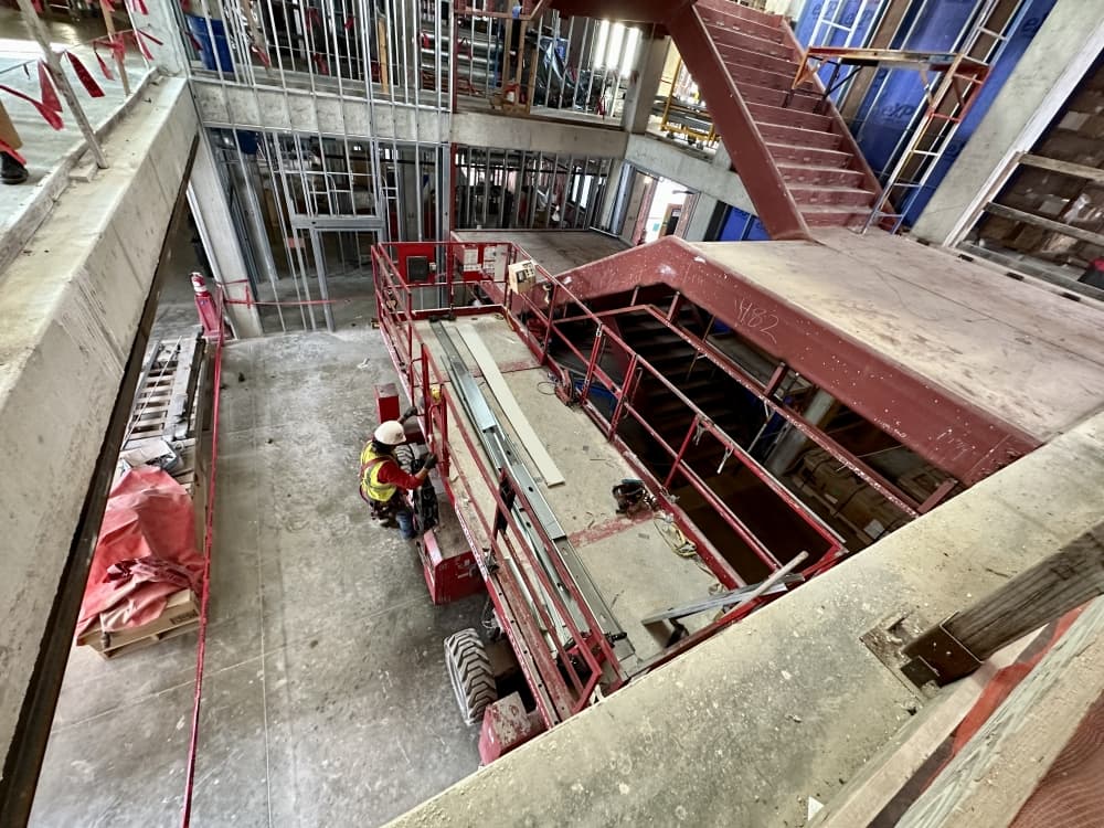 A view of the Grand Staircase