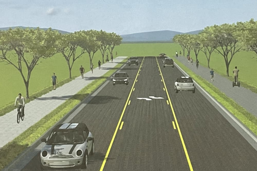 Build-out options for Hamilton Pool Road presented at Bee Cave open house