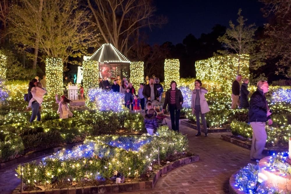 Have an immersive Christmas experience at Bayou Bend Collection and Gardens’ Christmas Village. (Courtesy Houston Museum of Fine Arts)