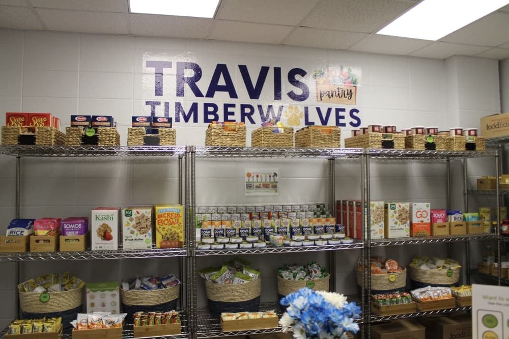 The pantry will be available to both children and their families, according to Nutrition Director Amy Gentry. (Peyton MacKenzie/Communtiy Impact)