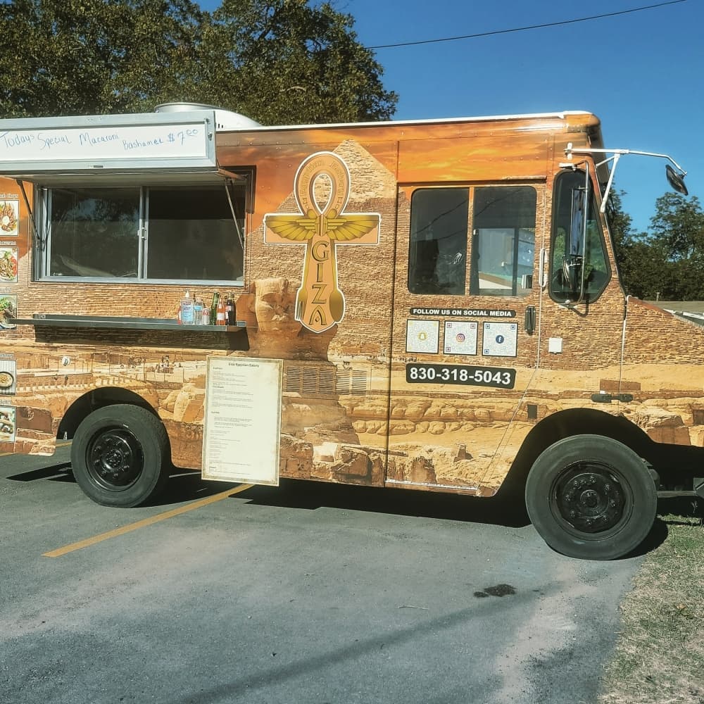 The Giza Egyptian Eatery food truck serves fresh food daily. (Courtesy Giza Egyptian Eatery)
