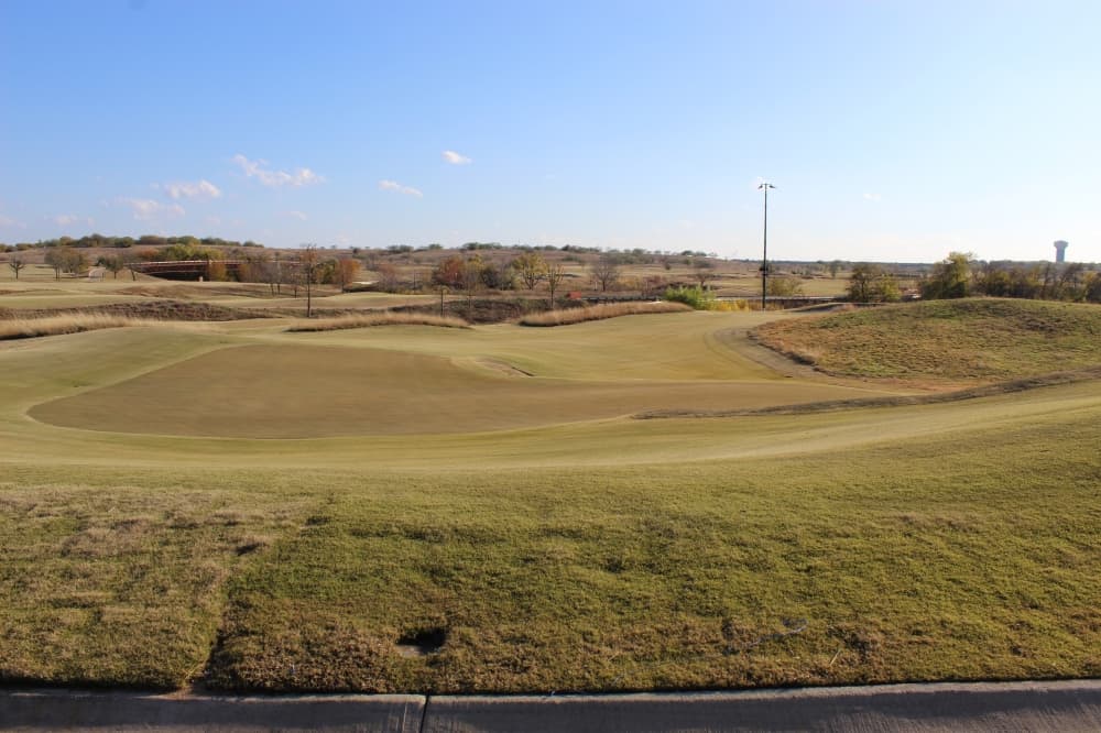 Omni PGA Frisco's campus will include a lighted 10-hole short course, known as "The Swing" that can be played at night. (Colby Farr/Community Impact)