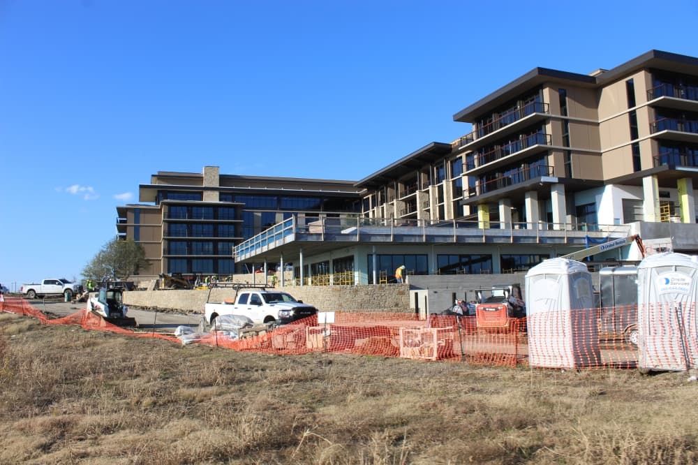 The Omni PGA Frisco Resort is part of a $520 million, 660-acre mixed-use development located along PGA Parkway. (Colby Farr/Community Impact)