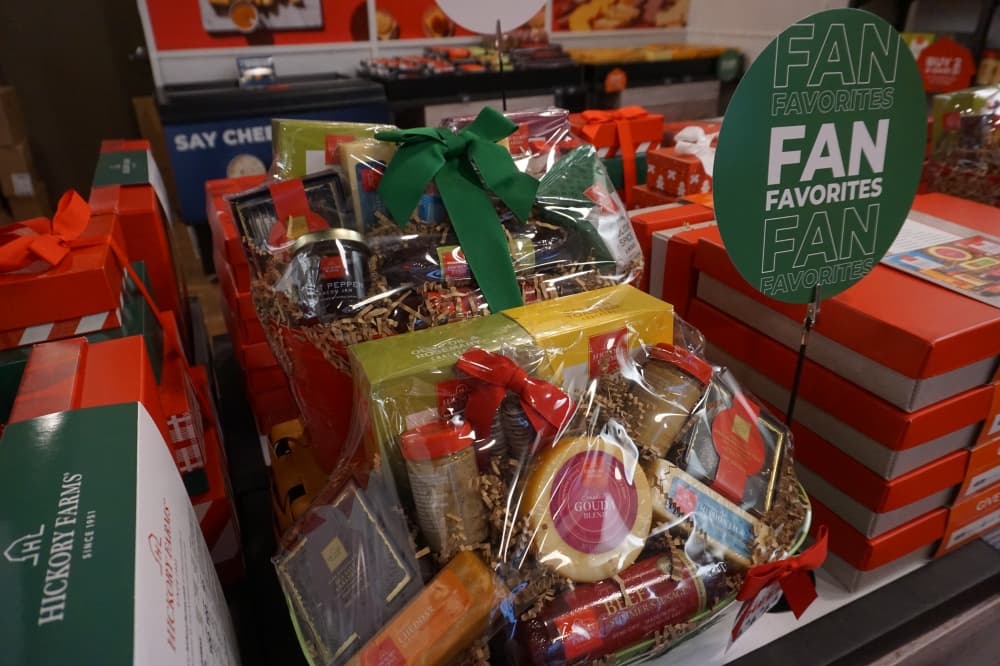 Hickory Farms in San Marcos offers gift baskets of meat, cheese, wine and more
