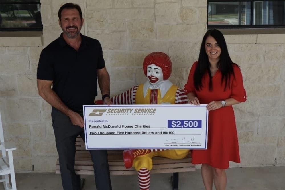 San Antonio federal credit union’s charitable arm donates $2,500 to Ronald McDonald House