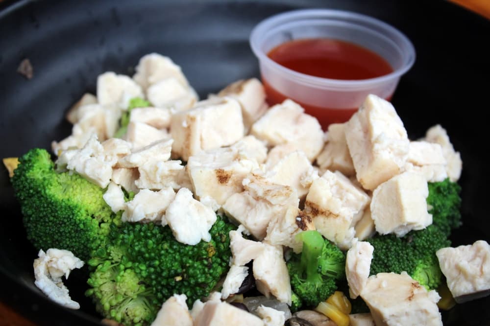 
The build-your-own bowls vary in size.