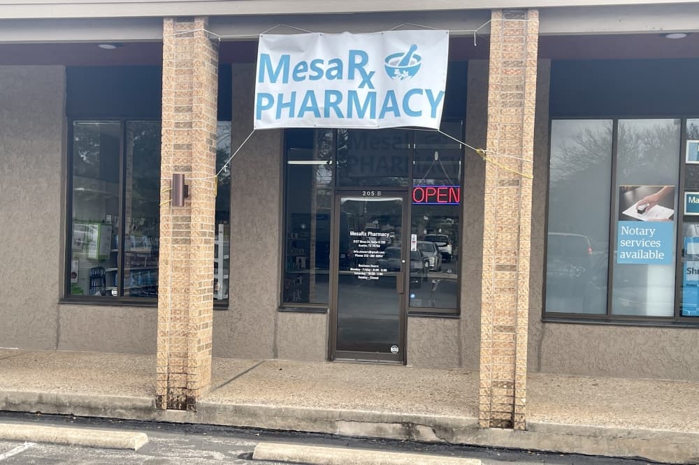 MesaRx Pharmacy providing advanced medical solutions, free delivery in Northwest Austin