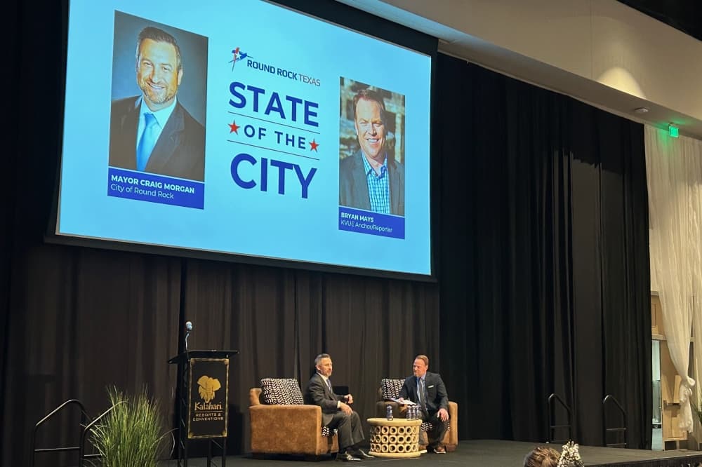 Round Rock Mayor Craig Morgan confirms re-election bid at State of the City address
