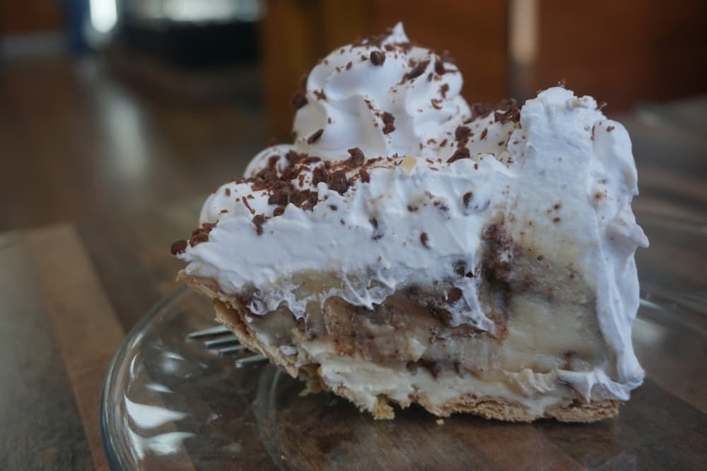 Bayou Goo pie slice $4.95 (Mikah Boyd/Community Impact)