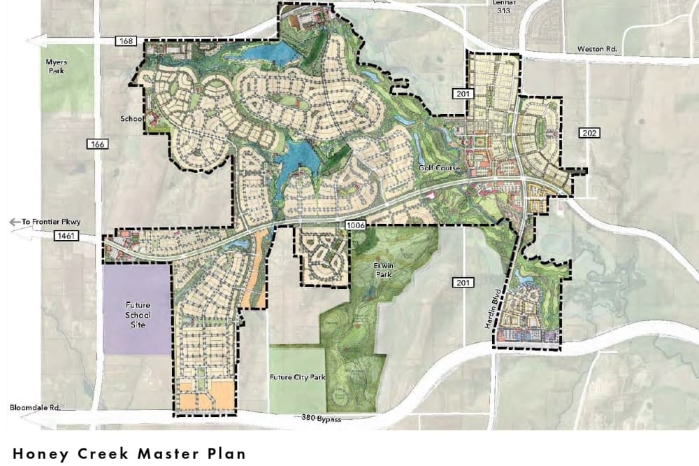 McKinney City Council considers district designation for Honey Creek development