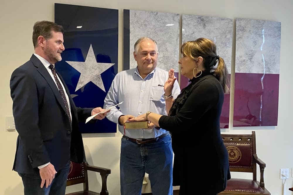 Lone Star College swears in new Trustee Rebecca Broussard