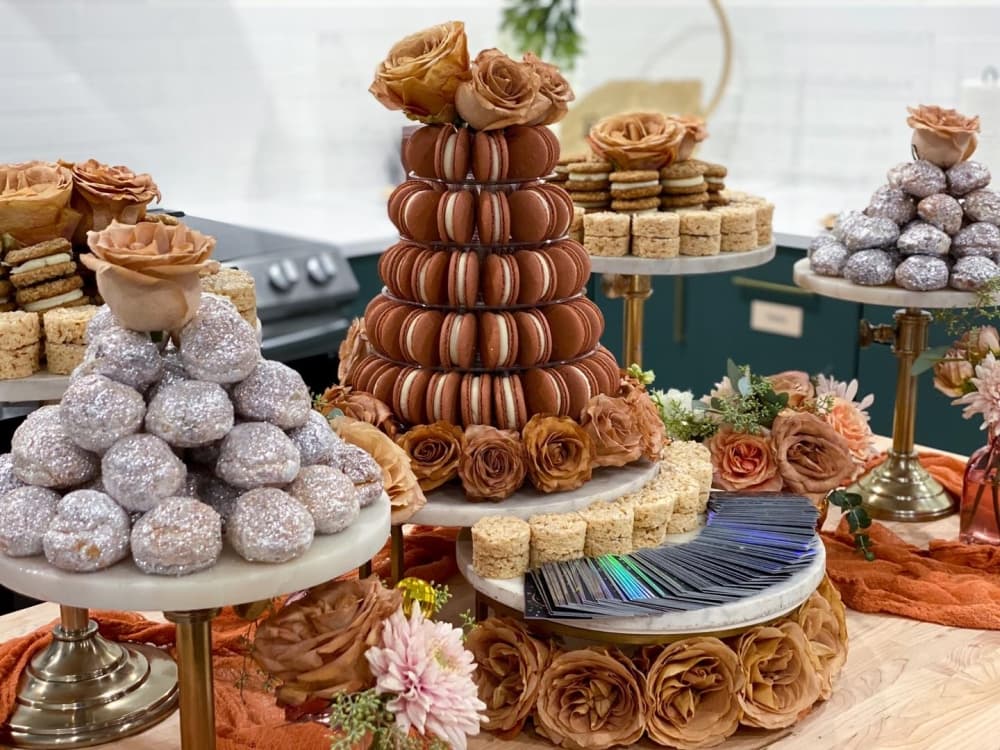 The bake shop specializes in individualized treats for occasions such as weddings and holiday parties. (Courtesy Alchemy Bake Lab)