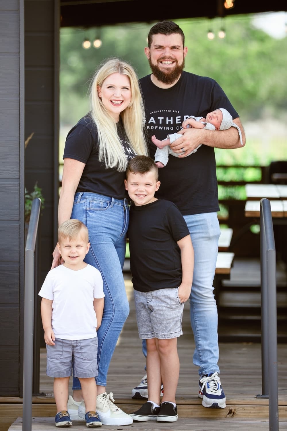 Rachel and Mike Voeller opened Gather Brewing Company in December 2021. (Courtesy Gather Brewing Company)