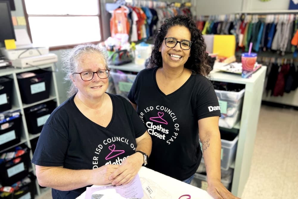 Led by volunteers, the Leander ISD PTA Clothes Closet provides free clothing to area students