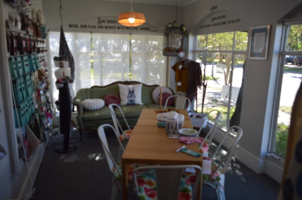 The shop also sells patterns, books and magazines, kits, and needles. (Hunter Terrell/Community Impact)