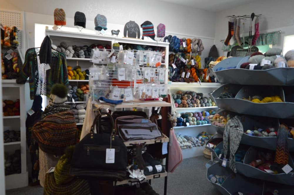 Kunz is able to help customers pick materials for upcoming projects. (Hunter Terrell/Community Impact)
