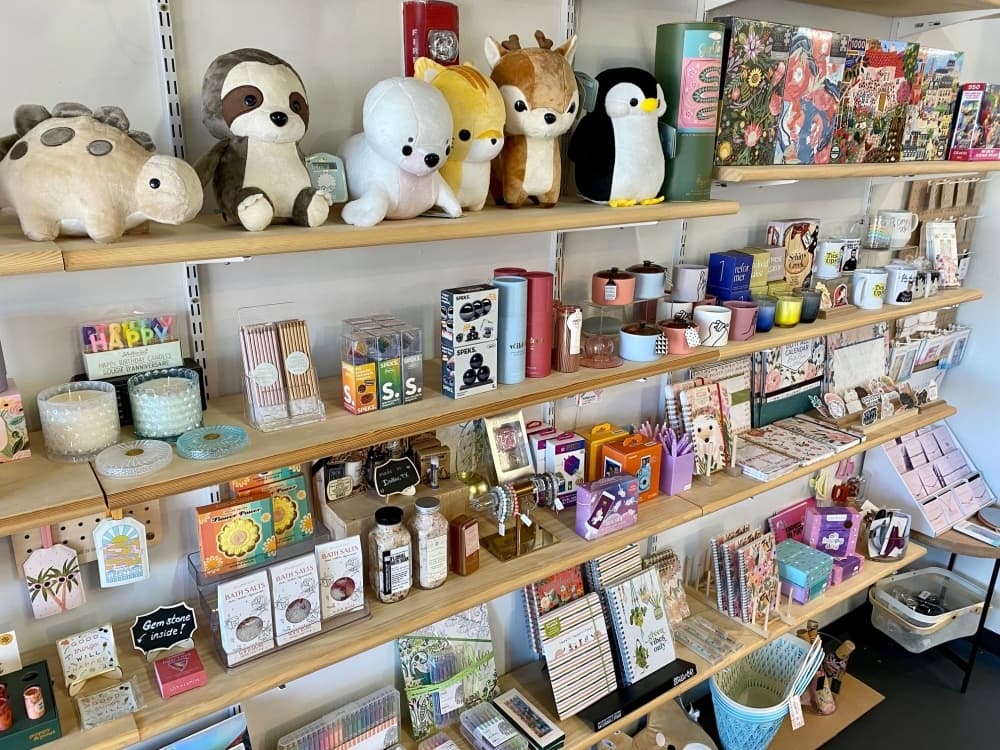 The owner’s daughter inspired the merchandise at the store. (Karen Harrington / Community Impact)