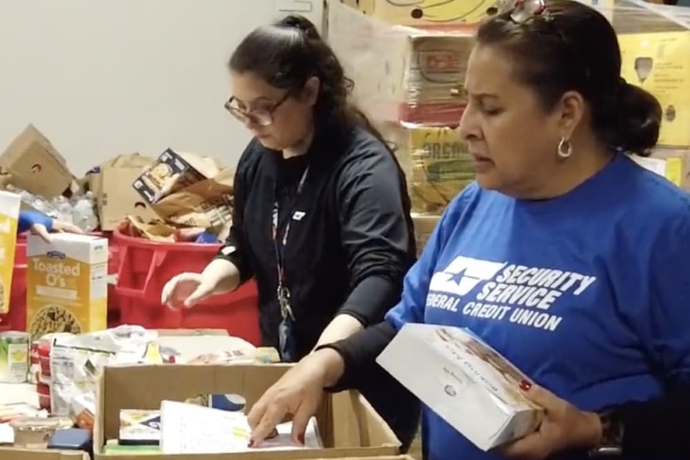 San Antonio financial institution raises 5M pounds of food for hungry families