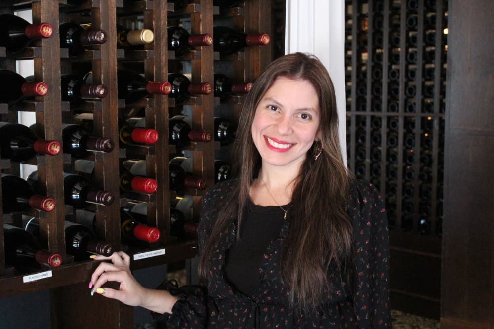 Gianna Gozzo owns the Vintage Park location of Mia Bella Trattoria. (Emily Lincke/Community Impact)