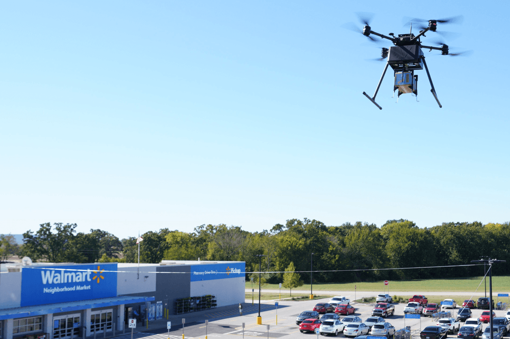 Drone delivery from Walmart comes to Richardson