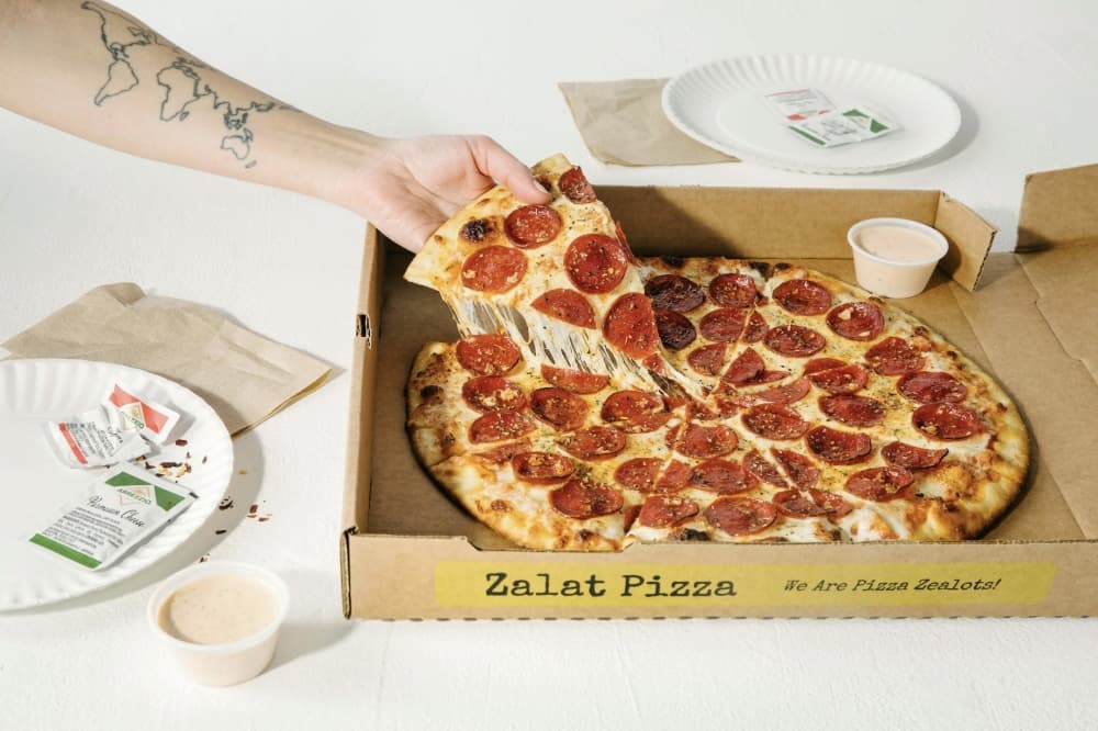 Zalat Pizza is now serving in Conroe's Kroger Marketplace