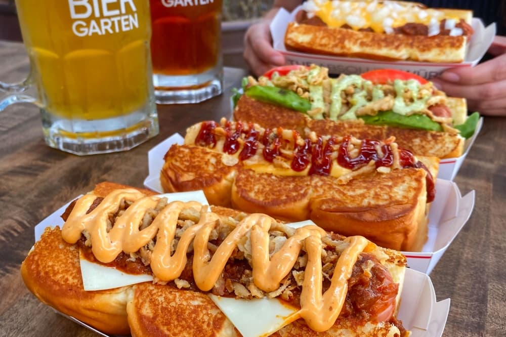 Hot dog, burger joint Dog Haus in Four Points celebrates reopening Dec. 1