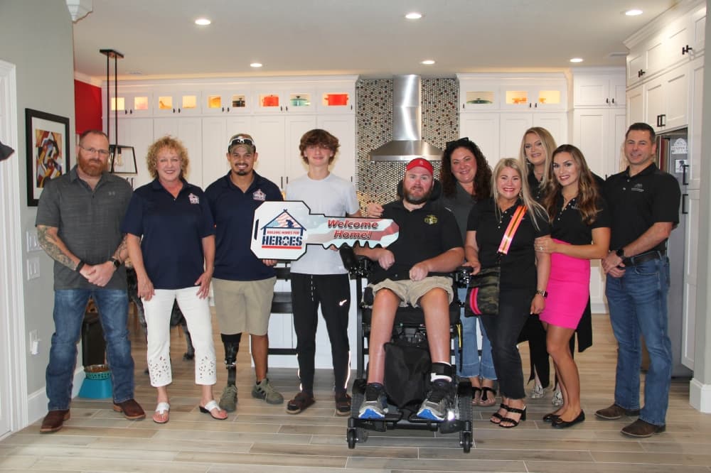 Building Homes for Heroes gives back to injured Lake Houston-area veteran