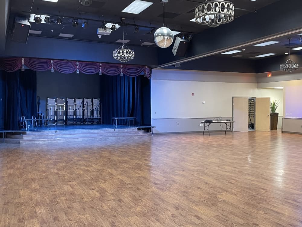 The ballroom host several events, including theater performances. (Taylor Cripe/Community Impact)