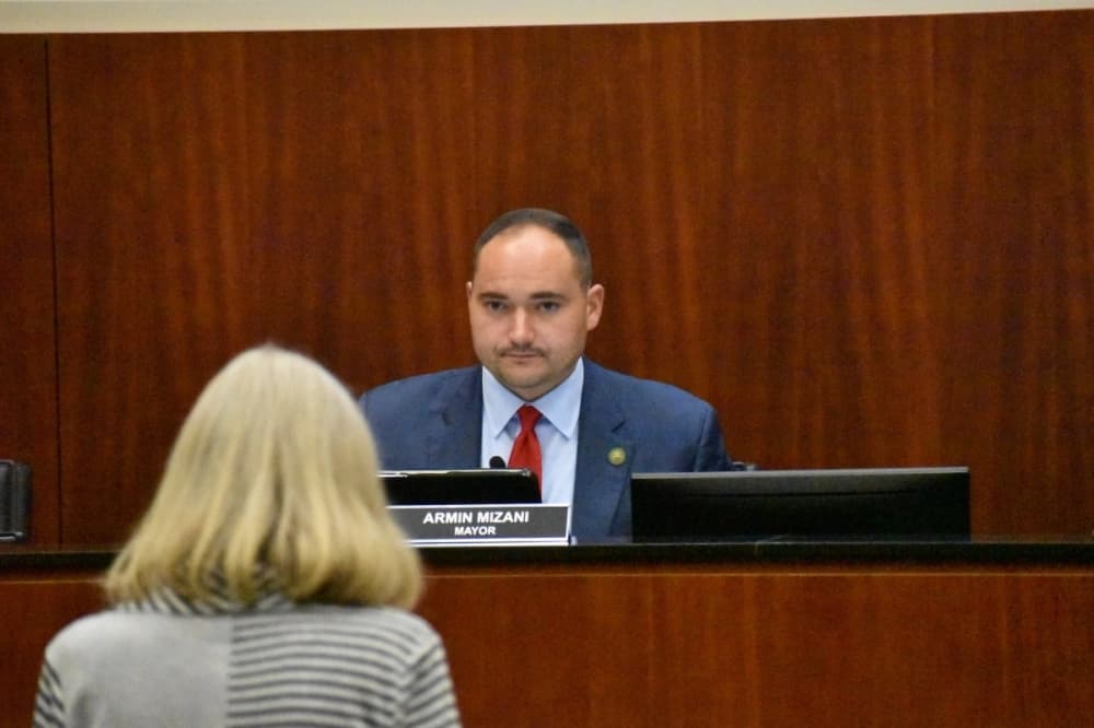 Keller Mayor Armin Mizani delivers state of the city presentation