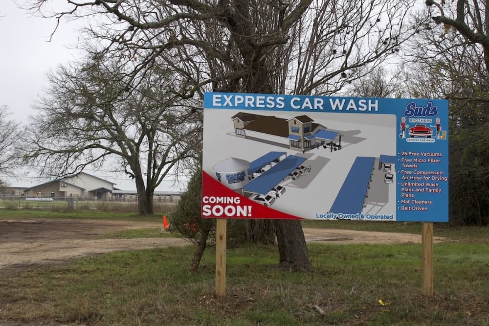 Suds Brothers Express Car Wash coming soon to downtown Dripping Springs
