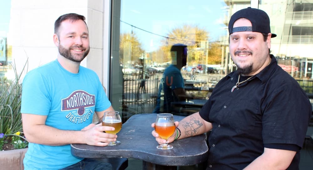 Blake Jutton (left) and Jared Herrera 