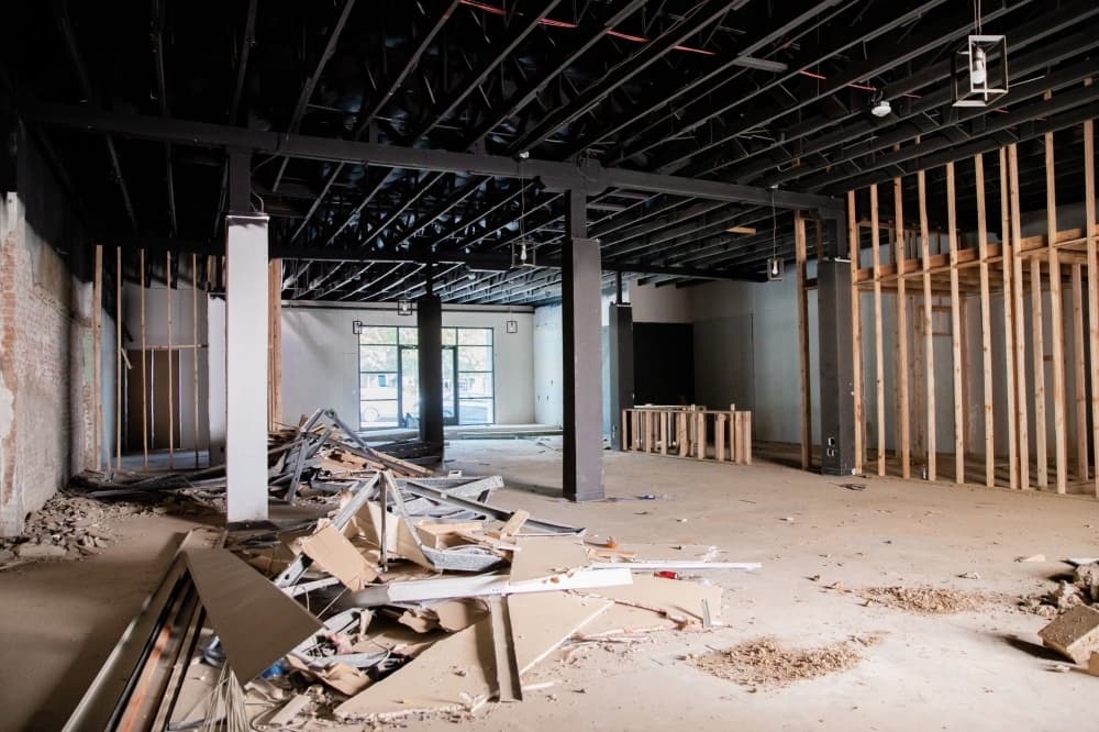 The coffee shop is currently under construction and is expected to open in early 2023. (Courtesy Collective Coffee)