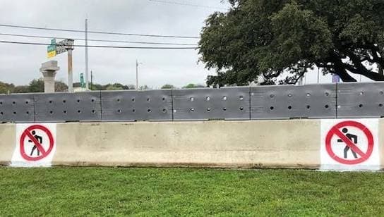 TxDOT to add 21 miles of pedestrian barriers along I-35 in Travis County